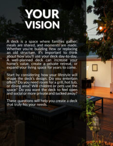 Deck Planning Guide Page 2